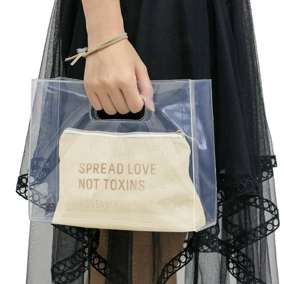 Biossance Cosmetics Bag